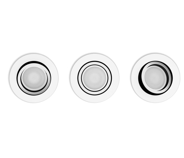 Philips Hue White ambiance Reflektor Milliskin x3 (biały) - 728629 - zdjęcie 3